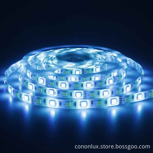 DC12V/24V CE ROHS waterproof dream color RGB With IC 44keys Remote control smart flexible LED strip light IP65 water proof